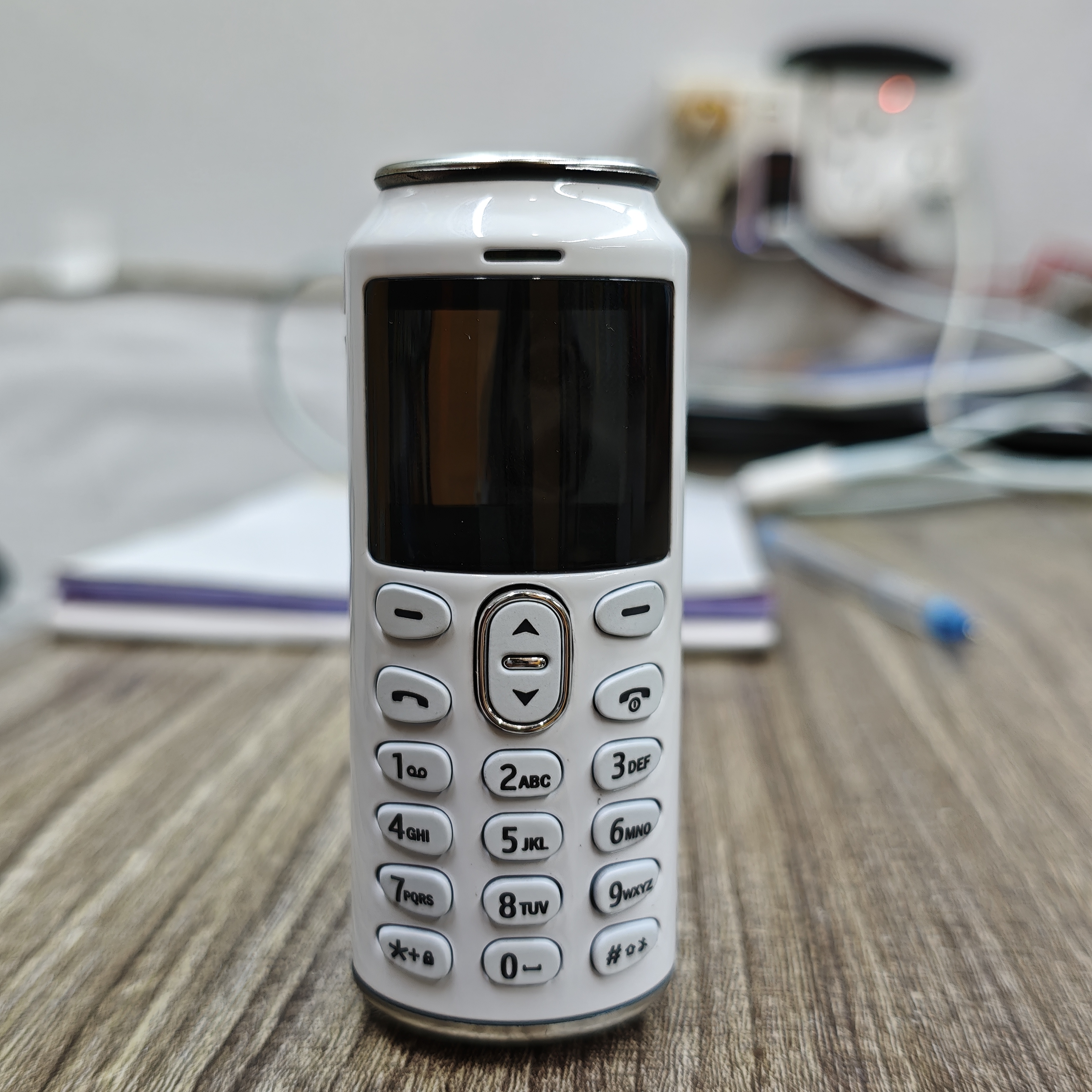 BM666 Mini Dual Card Non-Smart 2G Small Mobile Phone with Button Bar Students Elderly Supports Spanish French-Border Explosion
