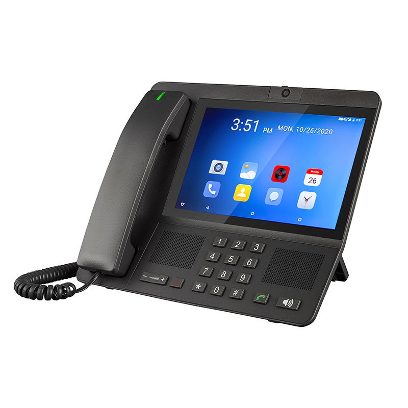 Broadsis Android Telephone 4G Landline Phone with 8-Inch Touch Screen, SIM Support, Android 11
